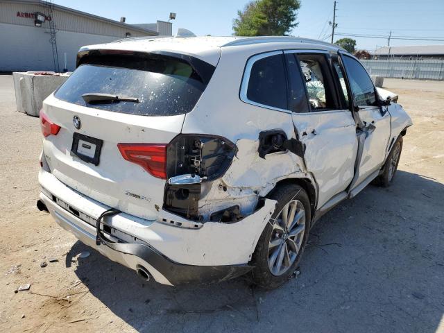 5UXTR7C57KLE98154 - 2019 BMW X3 SDRIVE3 WHITE photo 4