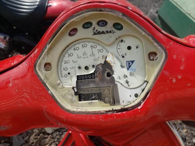 ZAPM688F7C5002521 - 2012 VESPA LX 150IE RED photo 8