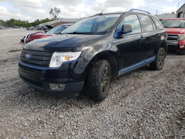 2FMDK48C07BA77084 - 2007 FORD EDGE SEL BLACK photo 2