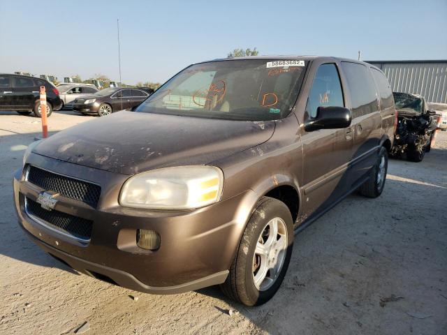 1GNDV23148D131477 - 2008 CHEVROLET UPLANDER L BROWN photo 2