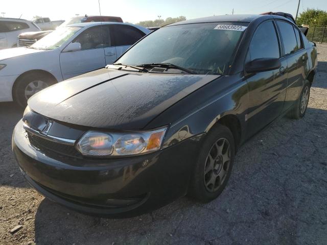1G8AJ52F64Z174988 - 2004 SATURN ION LEVEL BLACK photo 2