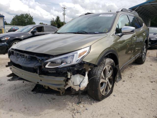 4S4BTGPD0M3****** - 2021 SUBARU OUTBACK TO TAN photo 2