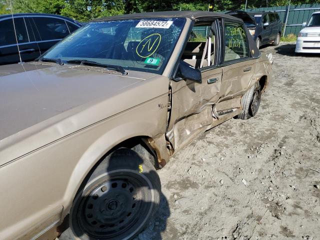 1G4AG55M1S6433766 - 1995 BUICK CENTURY SP GOLD photo 9