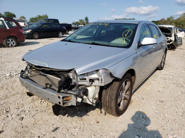 1G1ZC5E1XBF118790 - 2011 CHEVROLET MALIBU 1LT 银色 照片 2