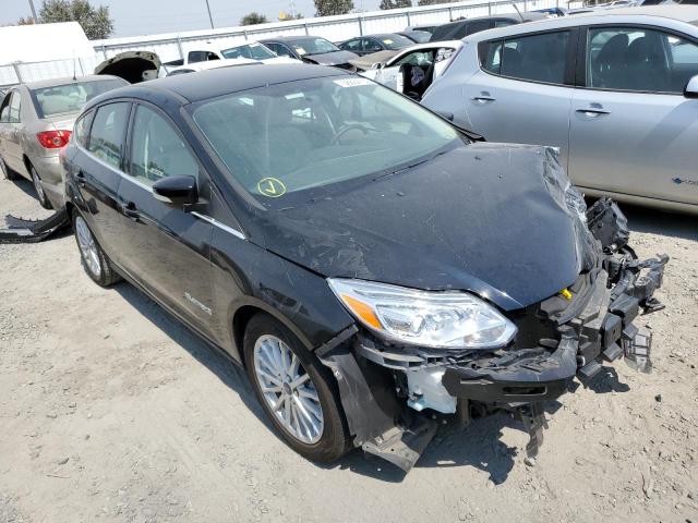 1FADP3R41JL224324 - 2018 FORD FOCUS BEV BLACK photo 1