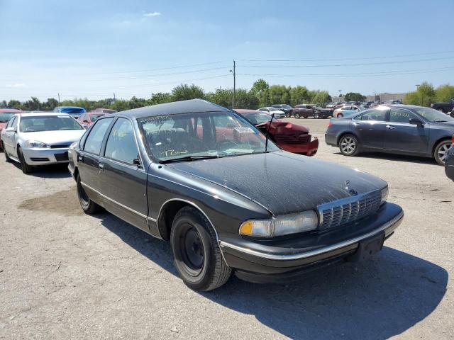 1G1BL52W4TR121931 - 1996 CHEVROLET CAPRICE CL BLACK photo 1