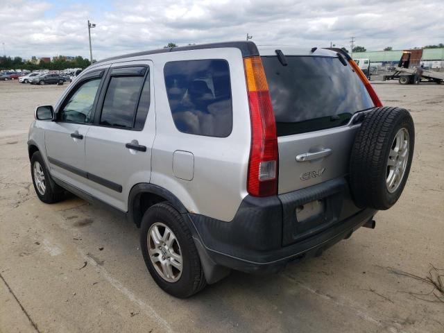 JHLRD788X4C040317 - 2004 HONDA CR-V SILVER photo 3