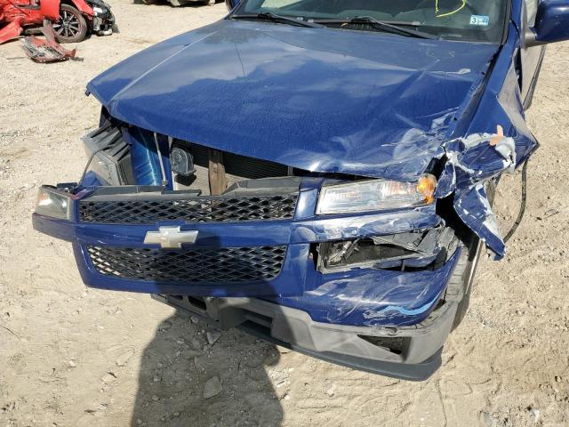 1GCDSCF96C8147058 - 2012 CHEVROLET COLORADO L BLUE photo 9
