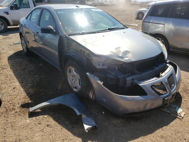 1G2ZF57B284126959 - 2008 PONTIAC G6 VALUE L SILVER photo 1