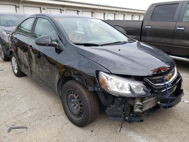 1G1JB5SH6H4176112 - 2017 CHEVROLET SONIC LS BLACK photo 1