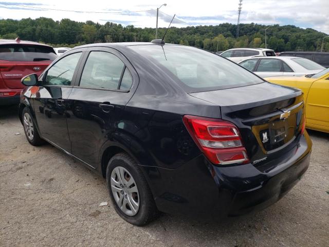 1G1JB5SH6H4176112 - 2017 CHEVROLET SONIC LS BLACK photo 3