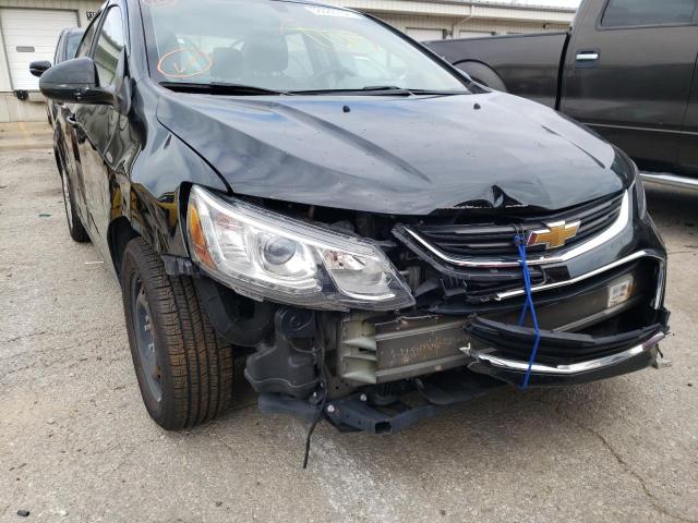 1G1JB5SH6H4176112 - 2017 CHEVROLET SONIC LS BLACK photo 9