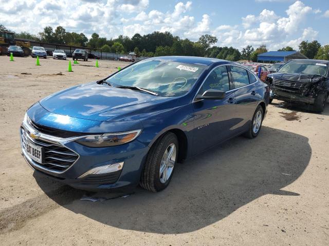 1G1ZC5ST9KF135523 - 2019 CHEVROLET MALIBU LS BLUE photo 2