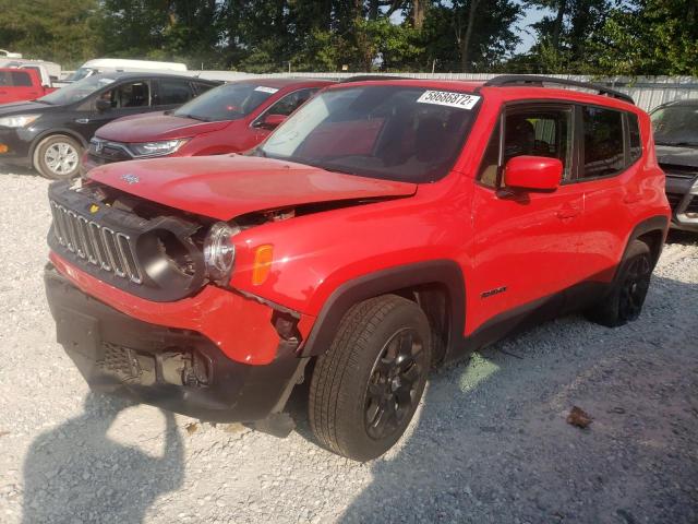 ZACCJABT0FPB51463 - 2015 JEEP RENEGADE L RED photo 2