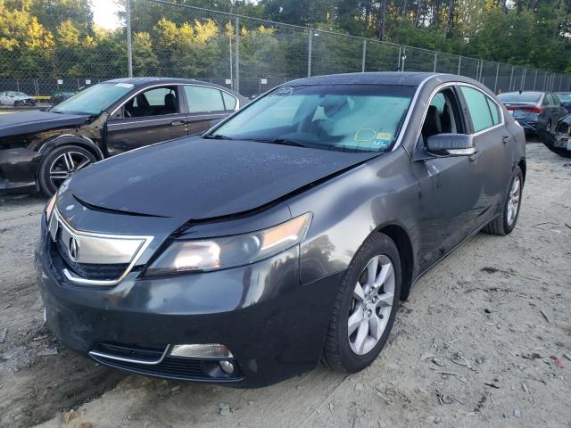 19UUA8F59DA005070 - 2013 ACURA TL TECH GRAY photo 2