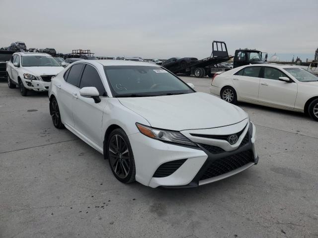 4T1B61HK4KU787612 - 2019 TOYOTA CAMRY XSE WHITE photo 1