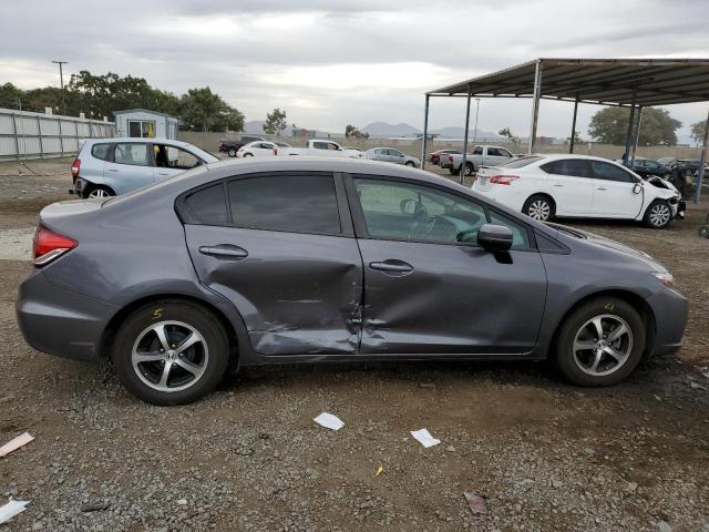 2HGFB2F76FH560454 - 2015 HONDA CIVIC SE GRAY photo 9