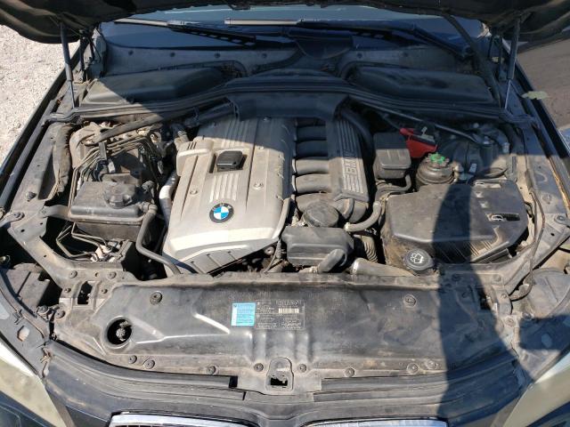 WBANE53516CK85534 - 2006 BMW 525 I BLACK photo 7