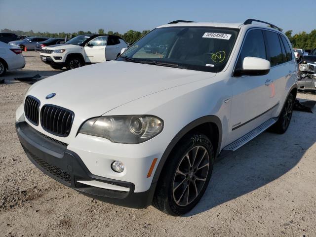 5UXFE83559L170852 - 2009 BMW X5 XDRIVE4 WHITE photo 2