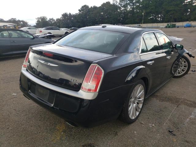 2C3CCADT7DH666289 - 2013 CHRYSLER 300C VARVA BLACK photo 4