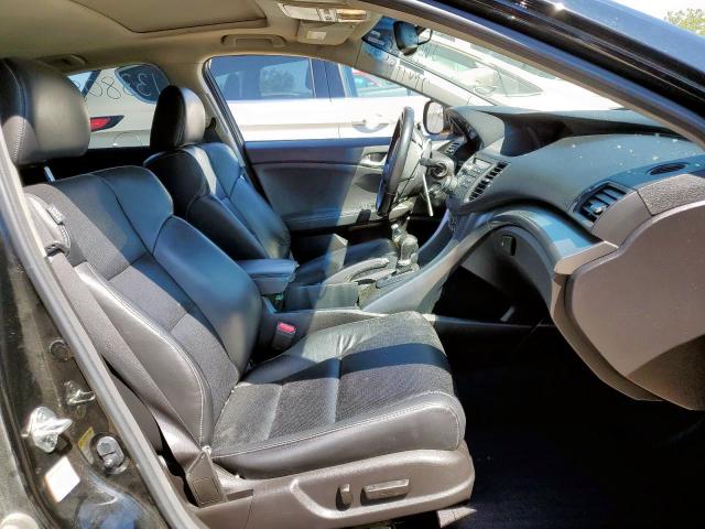 JH4CU2F60DC013617 - 2013 ACURA TSX TECH Черный фото 5