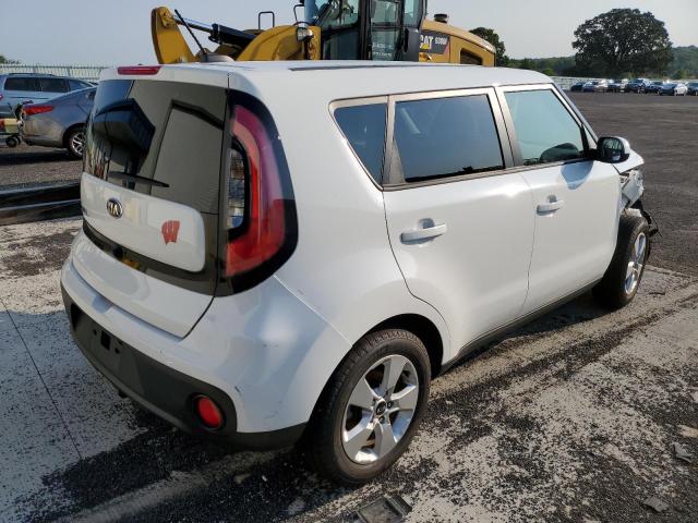 KNDJN2A23K7913072 - 2019 KIA SOUL WHITE photo 4