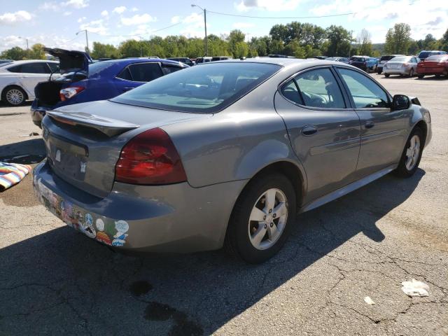 2G2WP552481145057 - 2008 PONTIAC GRAND PRIX Сұр фото 4