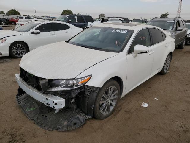 JTHBW1GG3G2113812 - 2016 LEXUS ES 300H WHITE photo 2