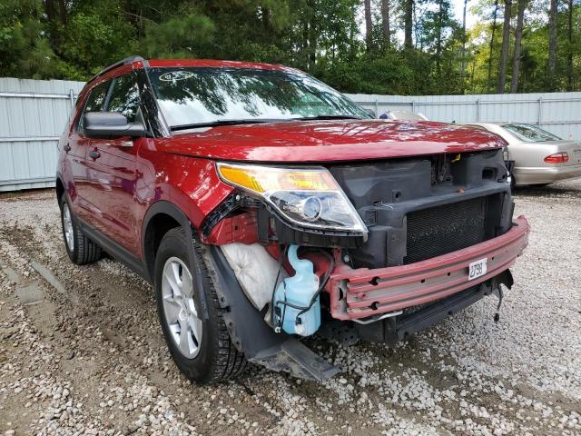 1FM5K7B87EGA15858 - 2014 FORD EXPLORER RED photo 1