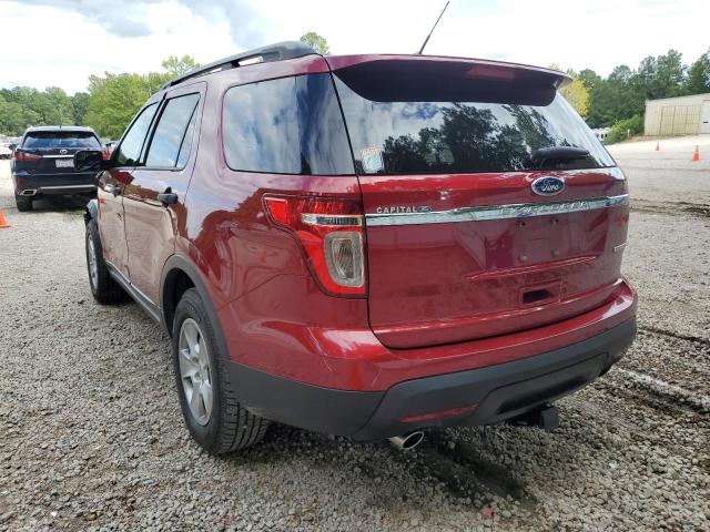 1FM5K7B87EGA15858 - 2014 FORD EXPLORER RED photo 3