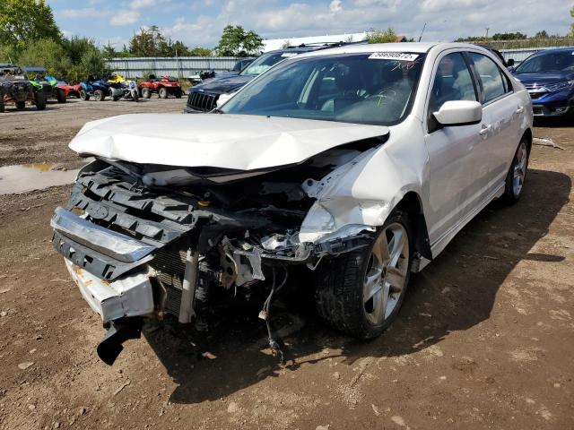 3FAHP0KC7CR168508 - 2012 FORD FUSION SPO WHITE photo 2