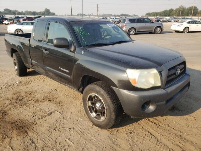 5TETX22N85Z130435 - 2005 TOYOTA TACOMA BAS BLACK photo 1