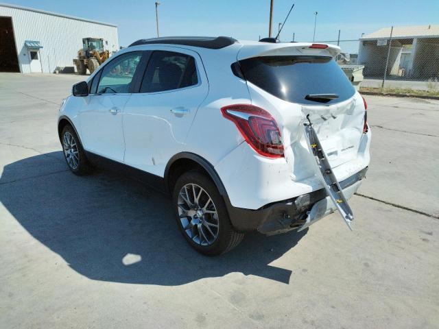 KL4CJ1SB8KB890635 - 2019 BUICK ENCORE SPO WHITE photo 3