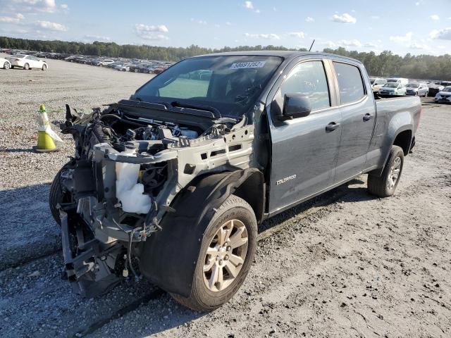 1GCGTCEN3L1101284 - 2020 CHEVROLET COLORADO L GRAY photo 2