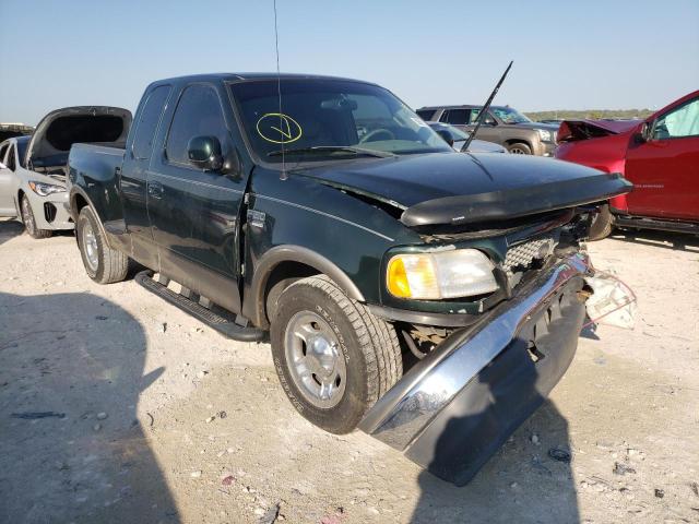 1FTRX07LX1KB01961 - 2001 FORD F150 GREEN photo 1