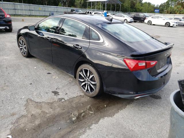 1G1ZG5ST2LF127950 - 2020 CHEVROLET MALIBU RS Սև լուսանկար 3