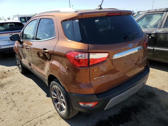 MAJ3S2KE3LC355779 - 2020 FORD ECOSPORT T ORANGE photo 3