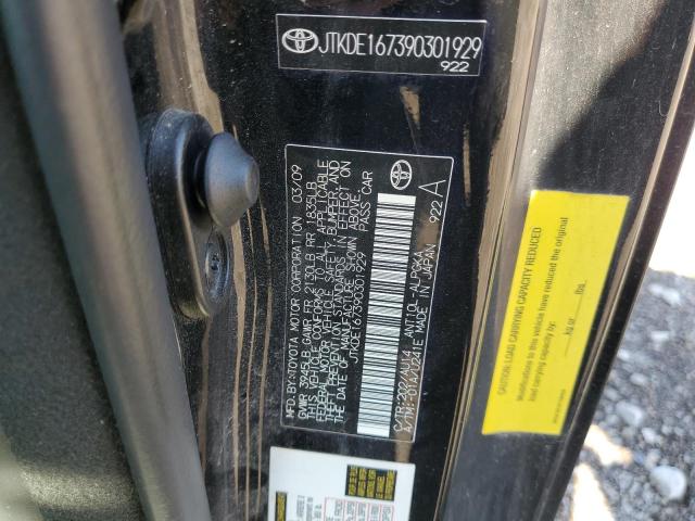 JTKDE167390301929 - 2009 TOYOTA SCION TC 黑色 照片 10