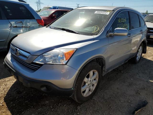 5J6RE48717L000559 - 2007 HONDA CR-V EXL SILVER photo 2