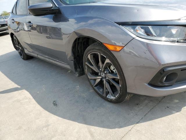 19XFC2F84KE025102 - 2019 HONDA CIVIC SPOR GRAY photo 9