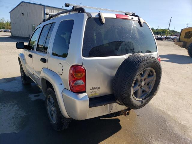 1J4GL38K62W365659 - 2002 JEEP LIBERTY RE GRAY photo 3