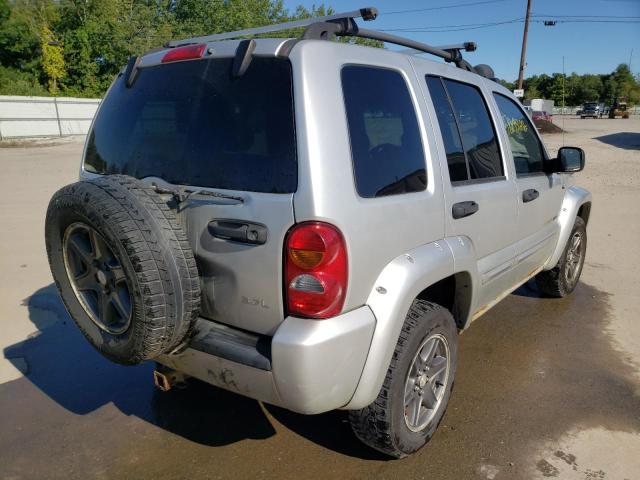 1J4GL38K62W365659 - 2002 JEEP LIBERTY RE GRAY photo 4