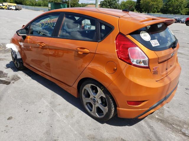 3FADP4GX3HM158452 - 2017 FORD FIESTA ST ORANGE photo 3