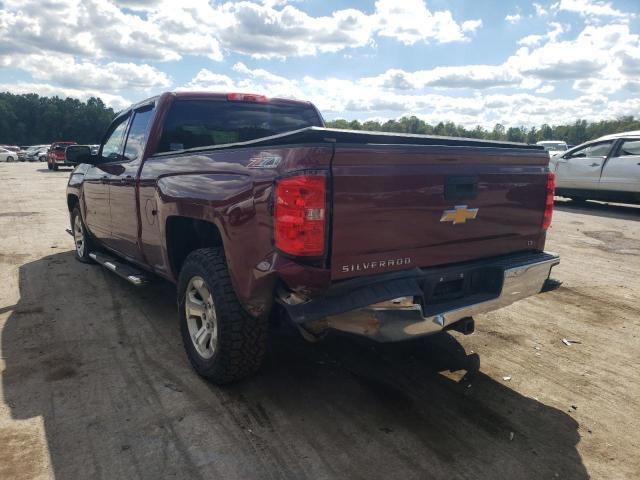 1GCVKREC7FZ217315 - 2015 CHEVROLET SILVERADO RED photo 3