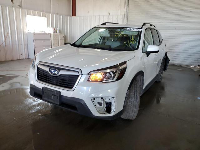 JF2SKAGC0KH492897 - 2019 SUBARU FORESTER P WHITE photo 2