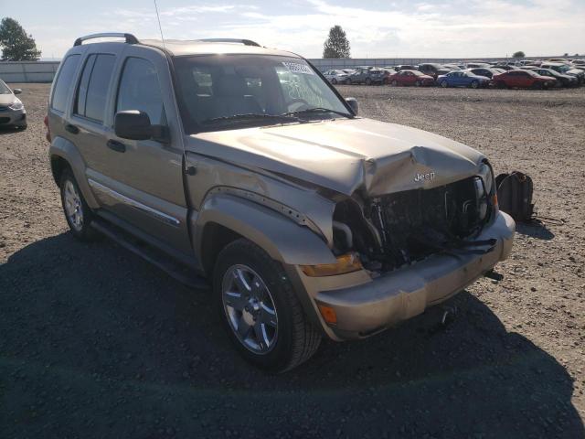 1J4GL58K16W228923 - 2006 JEEP LIBERTY LI GOLD photo 1