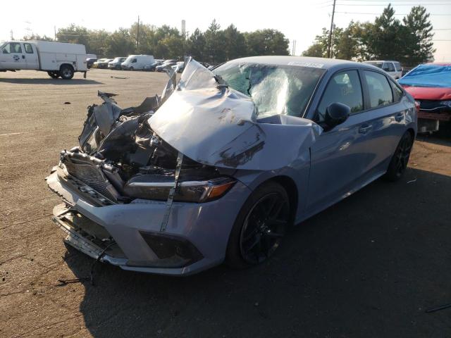 2HGFE2F55NH514215 - 2022 HONDA CIVIC SPOR 灰色 照片 2