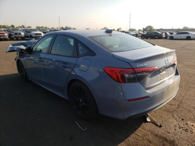 2HGFE2F55NH514215 - 2022 HONDA CIVIC SPOR 灰色 照片 3