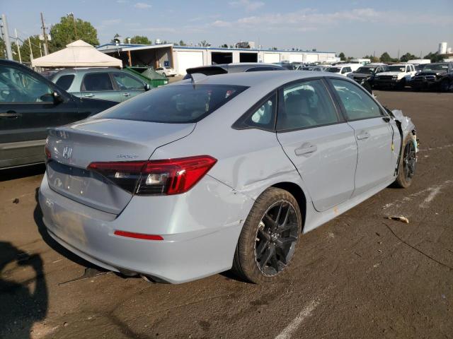 2HGFE2F55NH514215 - 2022 HONDA CIVIC SPOR 灰色 照片 4