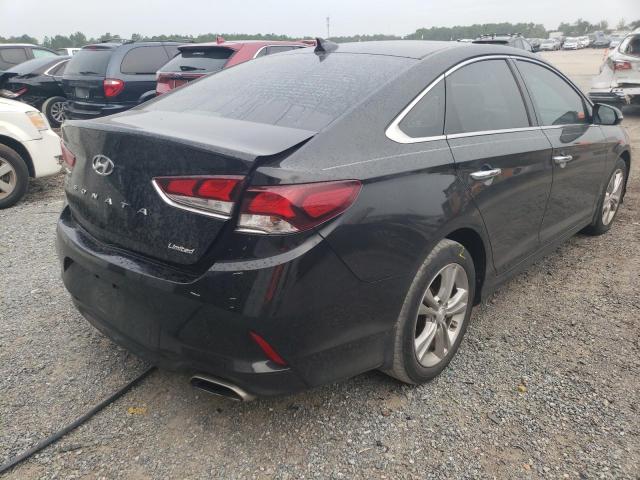 5NPE34AF7JH668390 - 2018 HYUNDAI SONATA SPO BLACK photo 4